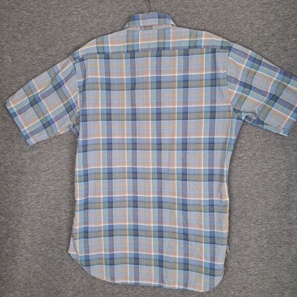 Vintage Pen West Country Traditionals by Pendleton Shirt Short Sleeve Plaid M - Picture 3 of 8